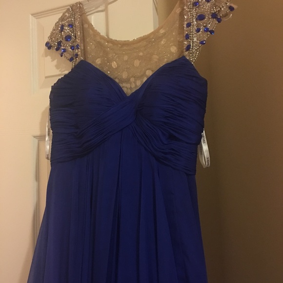 Sherri Hill Dresses & Skirts - Sherri Hill beautiful gown Blue